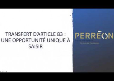 Récupérer son Article 83 en capital, possible jusqu&#039;au 31 mai 2020